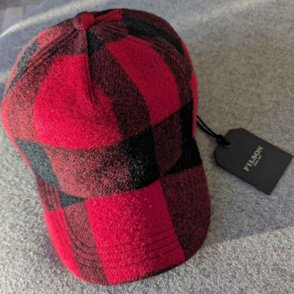 Filson Mackinaw Wool Forester Cap